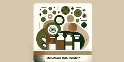 Illustration of Improved herd immunity
