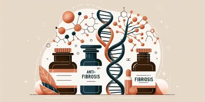 Illustration of anti-fibrosis