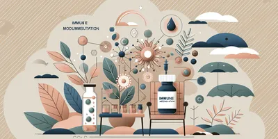 Illustration of immune modulation